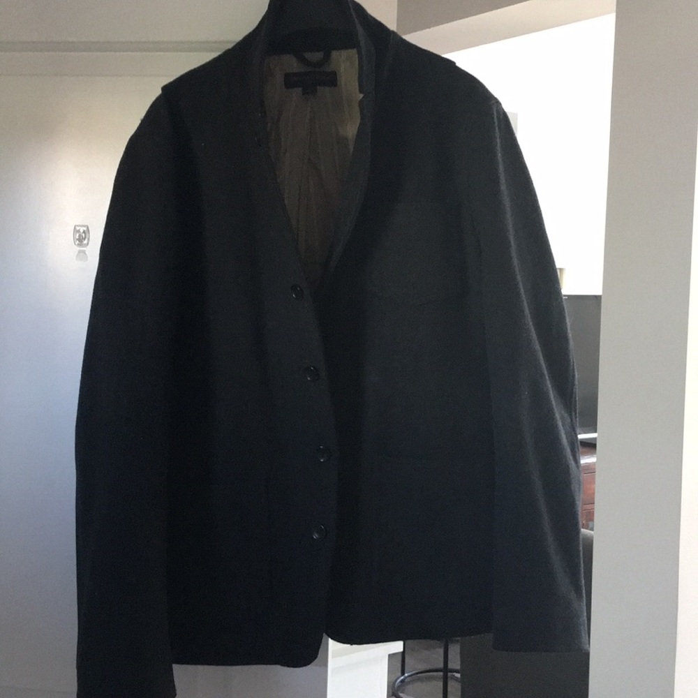 BANANA REPUBLIC MENS PEA COAT L